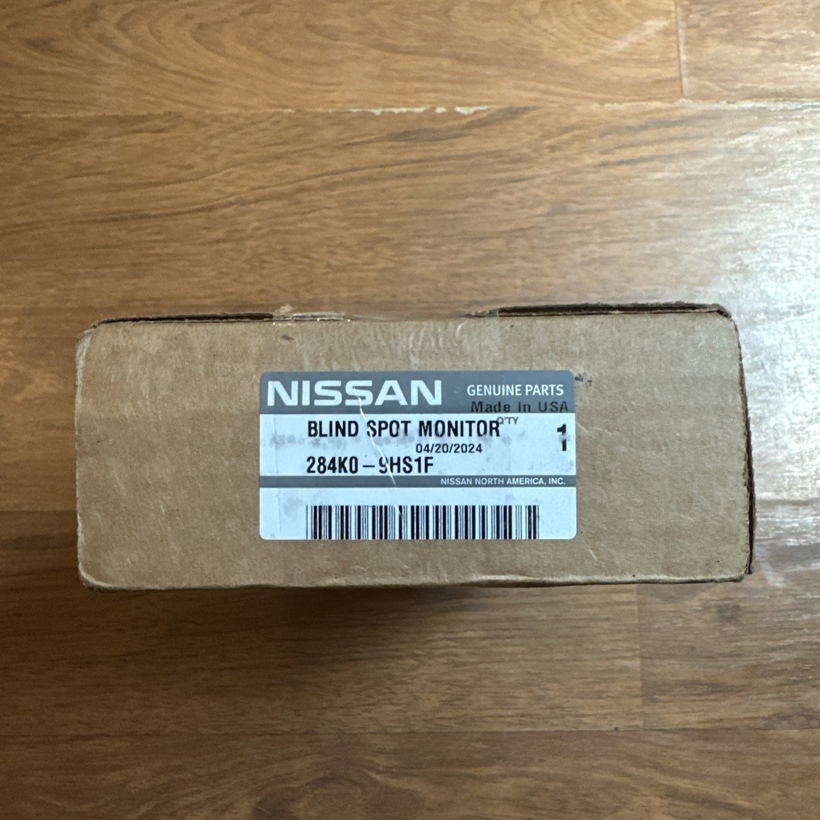 Genuine Nissan Blind Spot Radar 284K0-9HS1F 2016-2017 Altima, Maxima Left Side