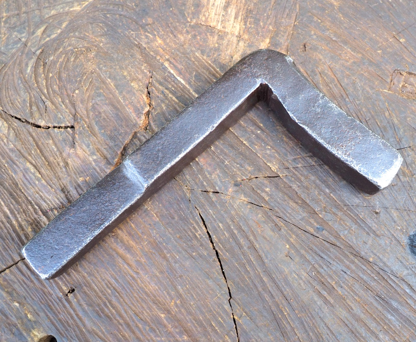 LARGE FORMING BLACKSMITH "STAKE" HARDY ANVIL TINSMITH IRON SHEET METAL JEWELER