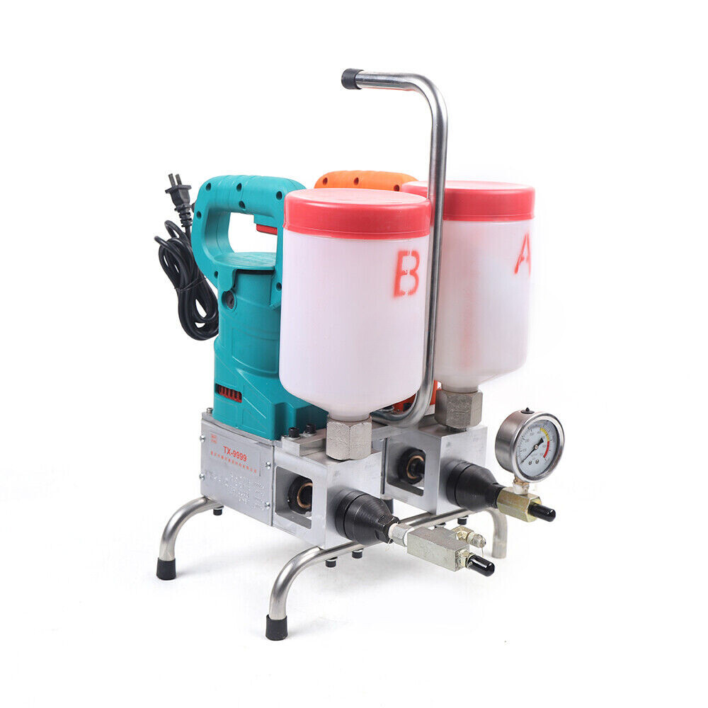 Perfusion Plugging Machine 1500W Double Liquid High Pressure Grouting Machine