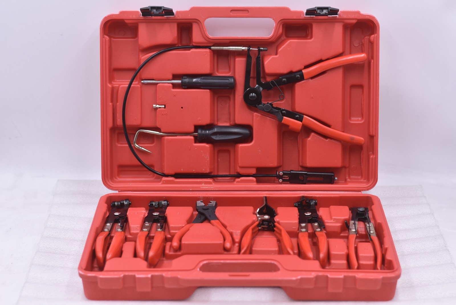 HardwareFactoryStore 9 Piece Flexible Tool Set - Red