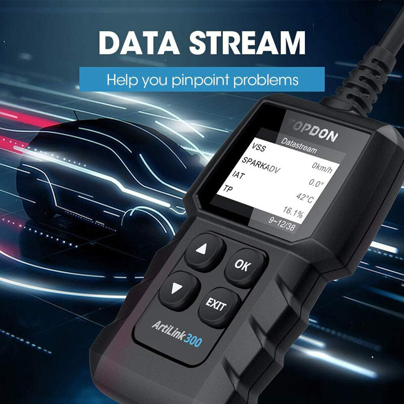TOPDON AL300 Car Code Reader OBD2 Diagnostic Scan Tool For Ford Holden BMW VW