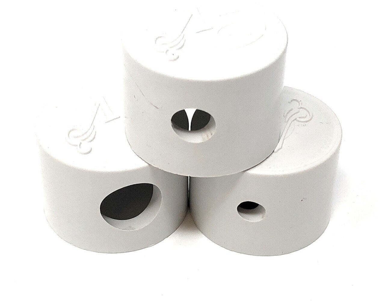 Paramount PV3 Twist Lock Step Nozzle Caps 3 Piece (White)
