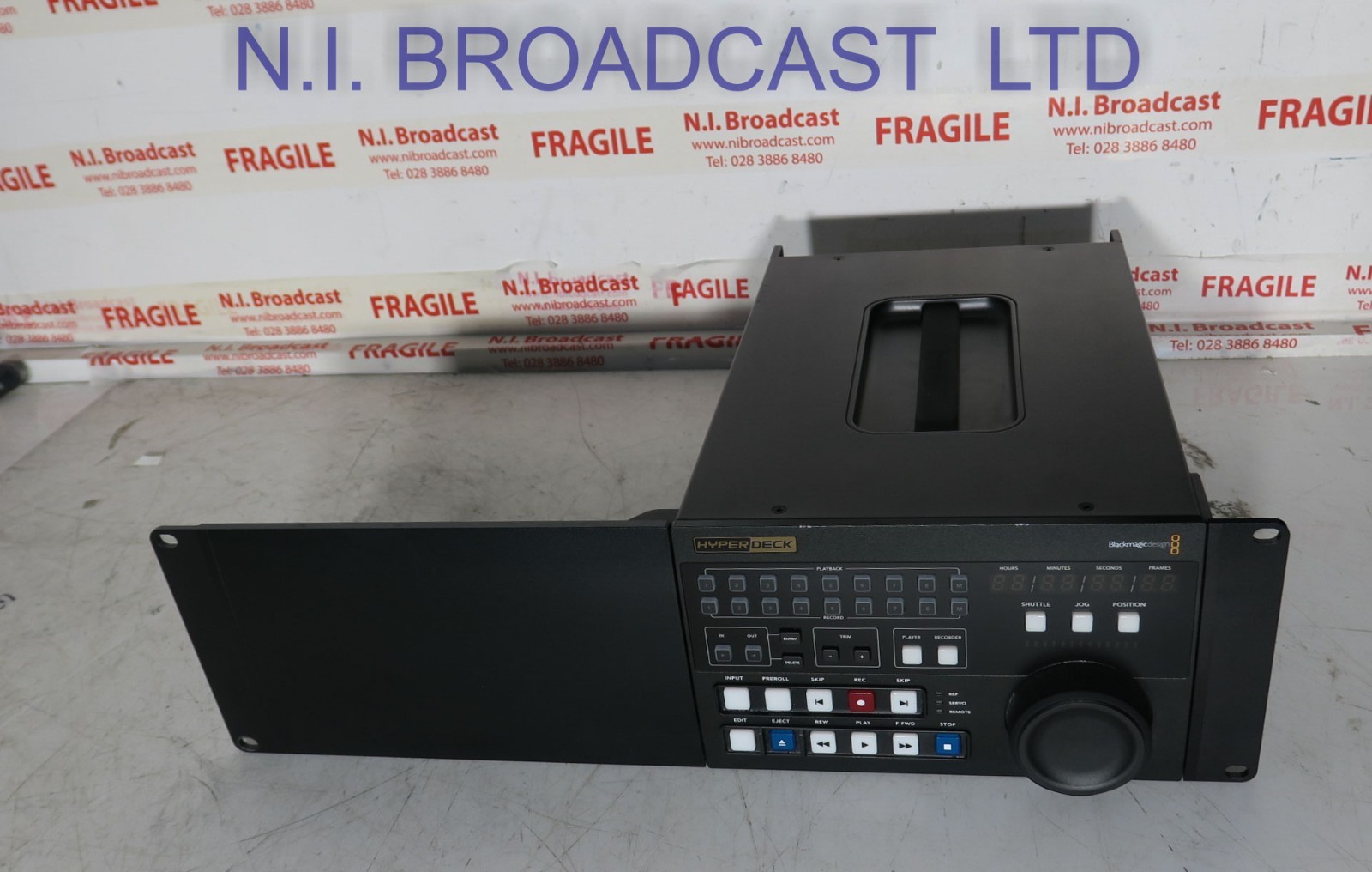Blackmagic Hyperdeck 8channel  extreme control unit