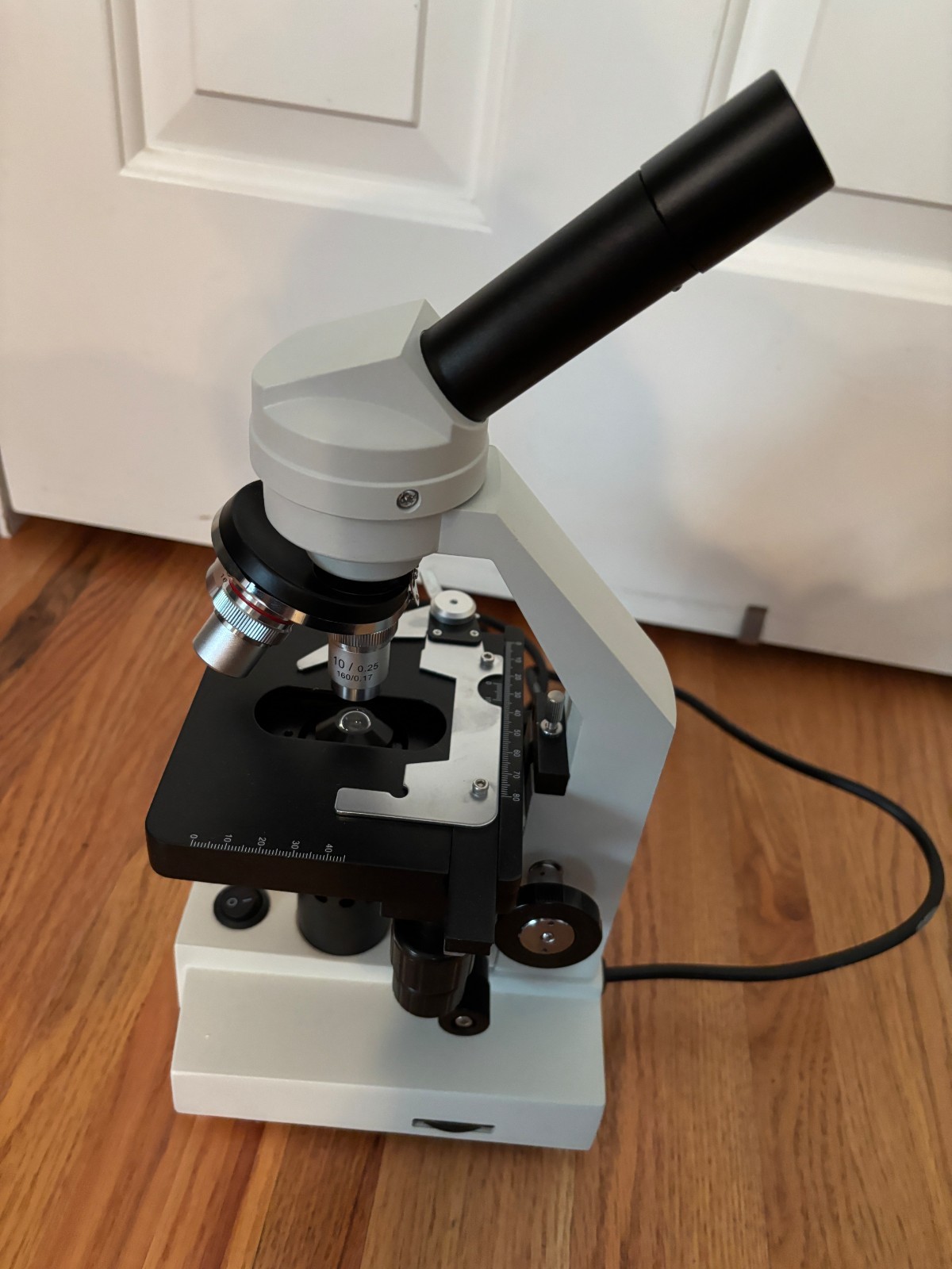 Home Science Tools MI-4100 LED Microscope Premium 40x, 100x, 400x Magnification