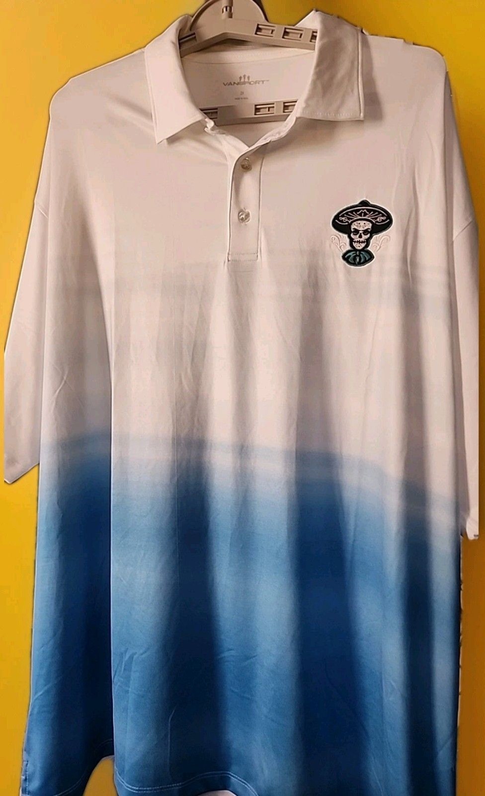 Albuquerque Isotopes Mariachis de Nuevo Mexico Polo New 2XL Embroidered D25
