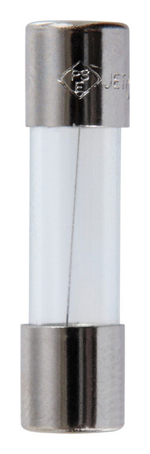 Jandorf 60655 1A 250V Glass Cartridge Fast-Acting Fuse 1/4 Dia. x 1 L in.