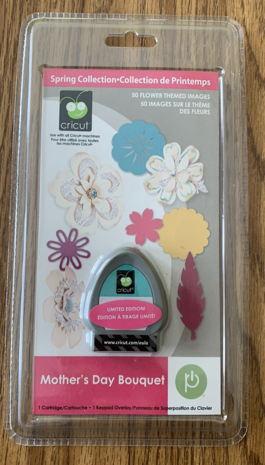 Cricut Mother's Day Bouquet Cartridge 50 Flower Themed Images Crafting