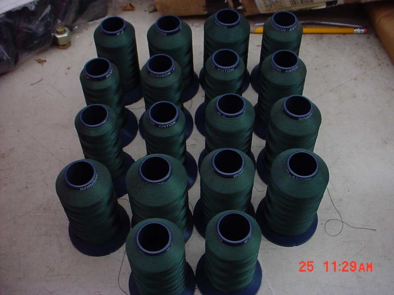 18 Cones  Robison-Anton   Rayon Embroidery  Thread  (EMB39) Green Sail  #2459