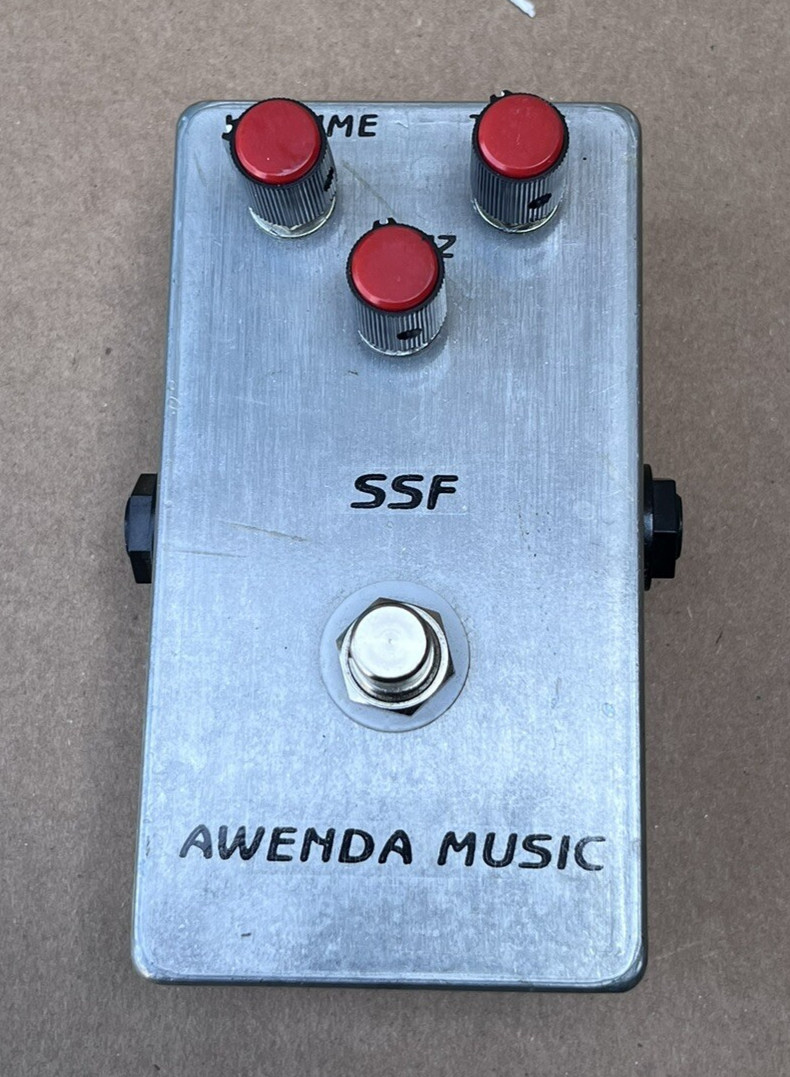 RARE 2005  Awenda Music SSF Fuzz Guitar Effects FX Pedal Boutique Canada Tone
