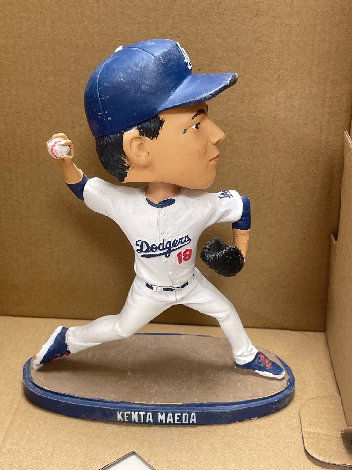 Los Angeles Dodgers 2016 KENTA MAEDA BOBBLEHEAD NICE CONDITION SGA