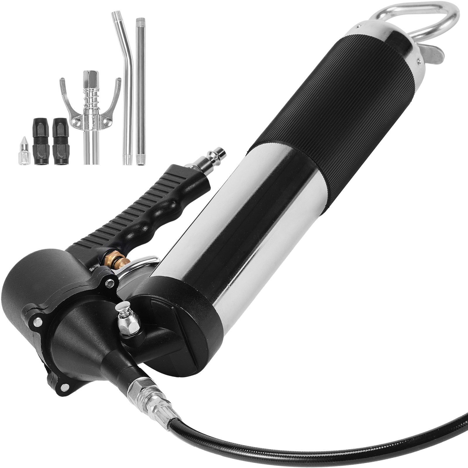 Air Operated Grease Gun 6000 PSI 14 oz Heavy Duty Pneumatic Grease Gun