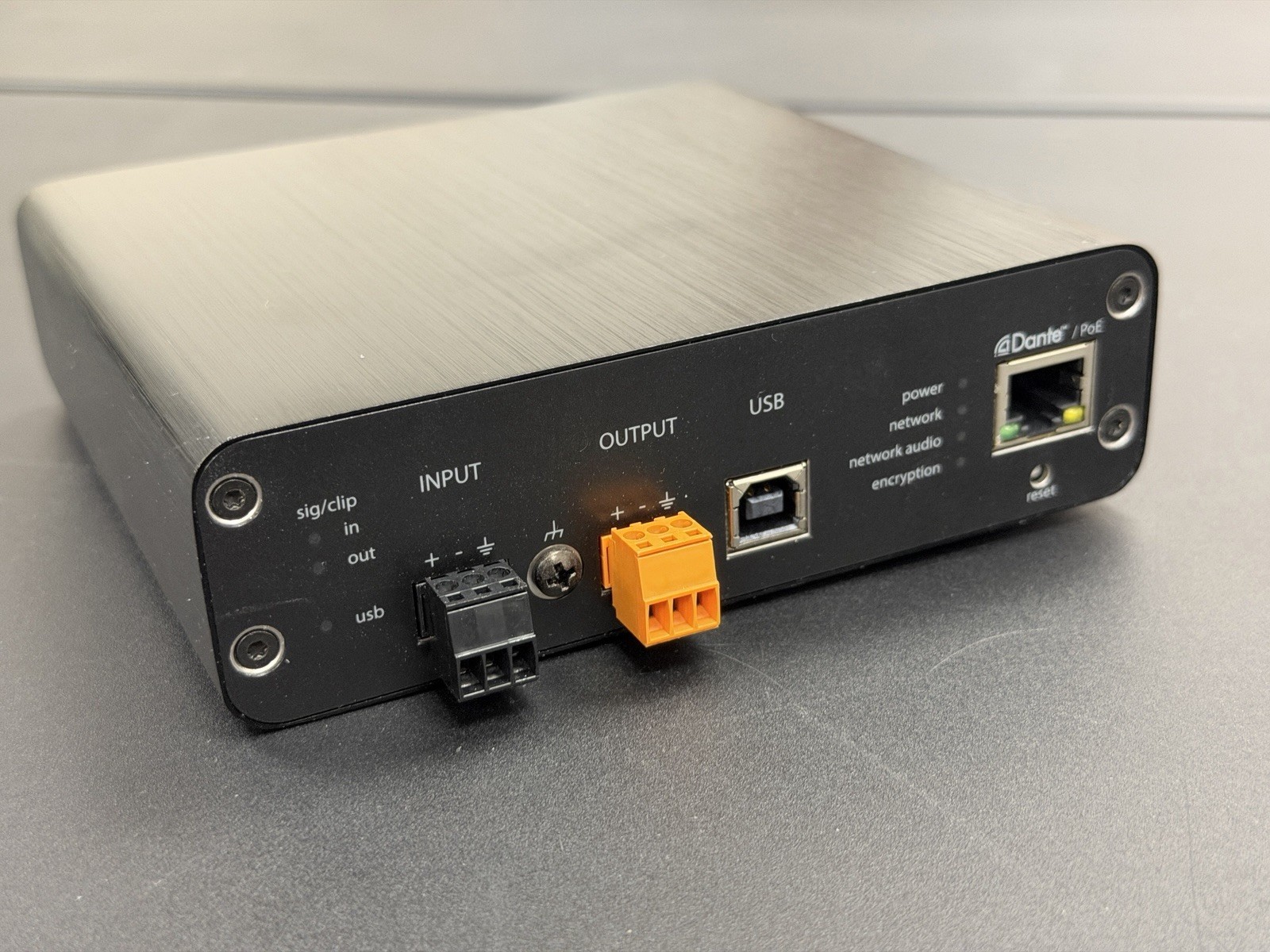 Shure ANIUSB-MATRIX USB Dante Audio Network Interface With Matrix Mixing
