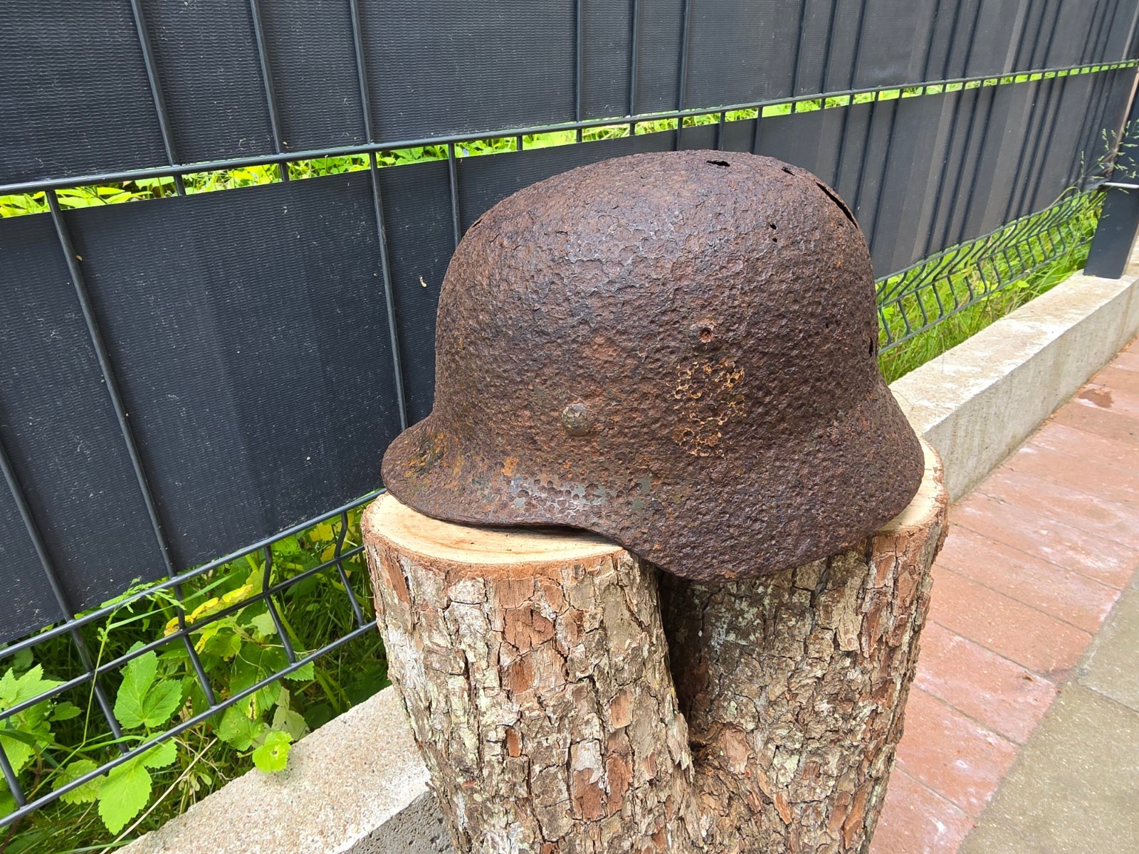 WW2 Accessories from the German bunker rare relic.
