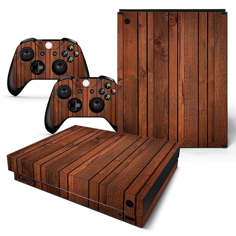 Skins for Xbox One X XBX Console Decal Sticker + 2 Controller Decal Wrap Set