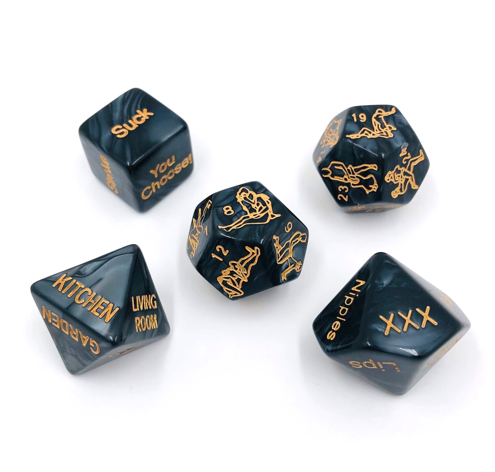Sex Dice Naughty Positions Adult Couple Sex Games Romantic Adults Date Night 5pc