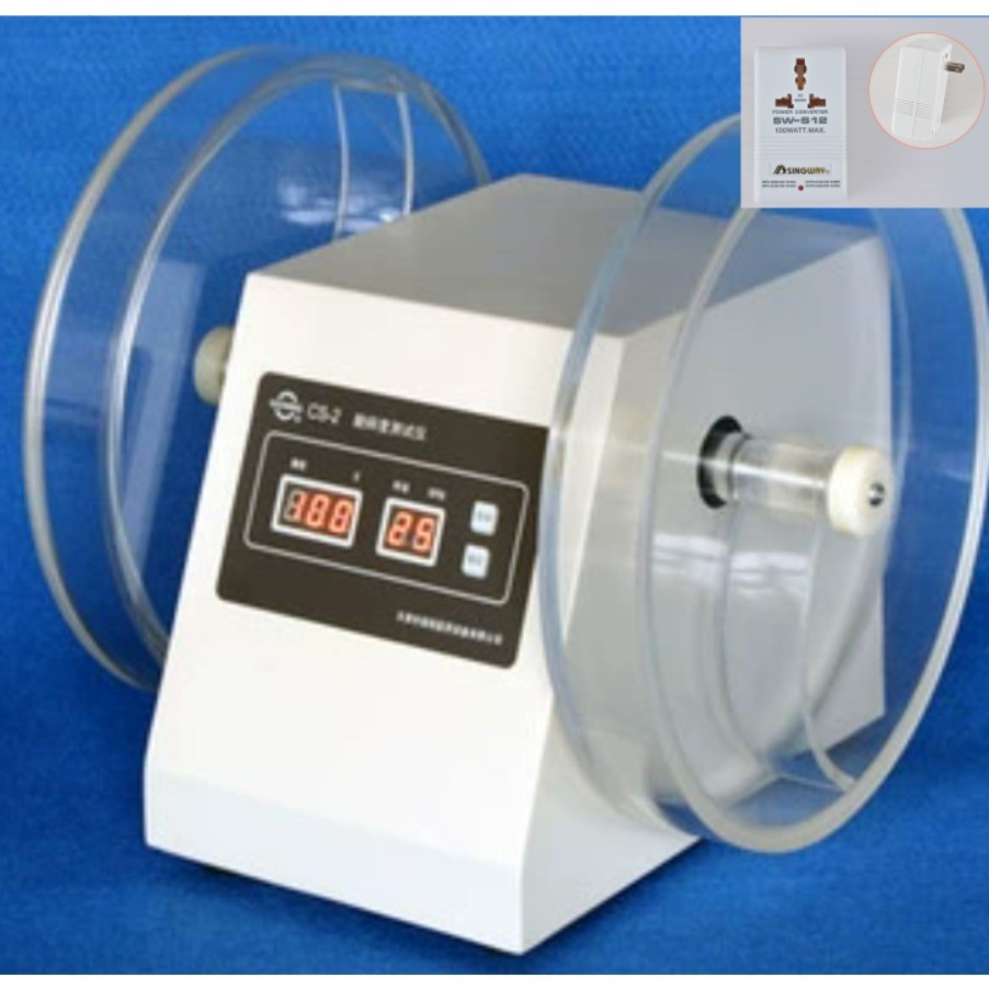 Brand New Table Friability Tester 25 RPM CS-2 Drug hardness detection+Converter