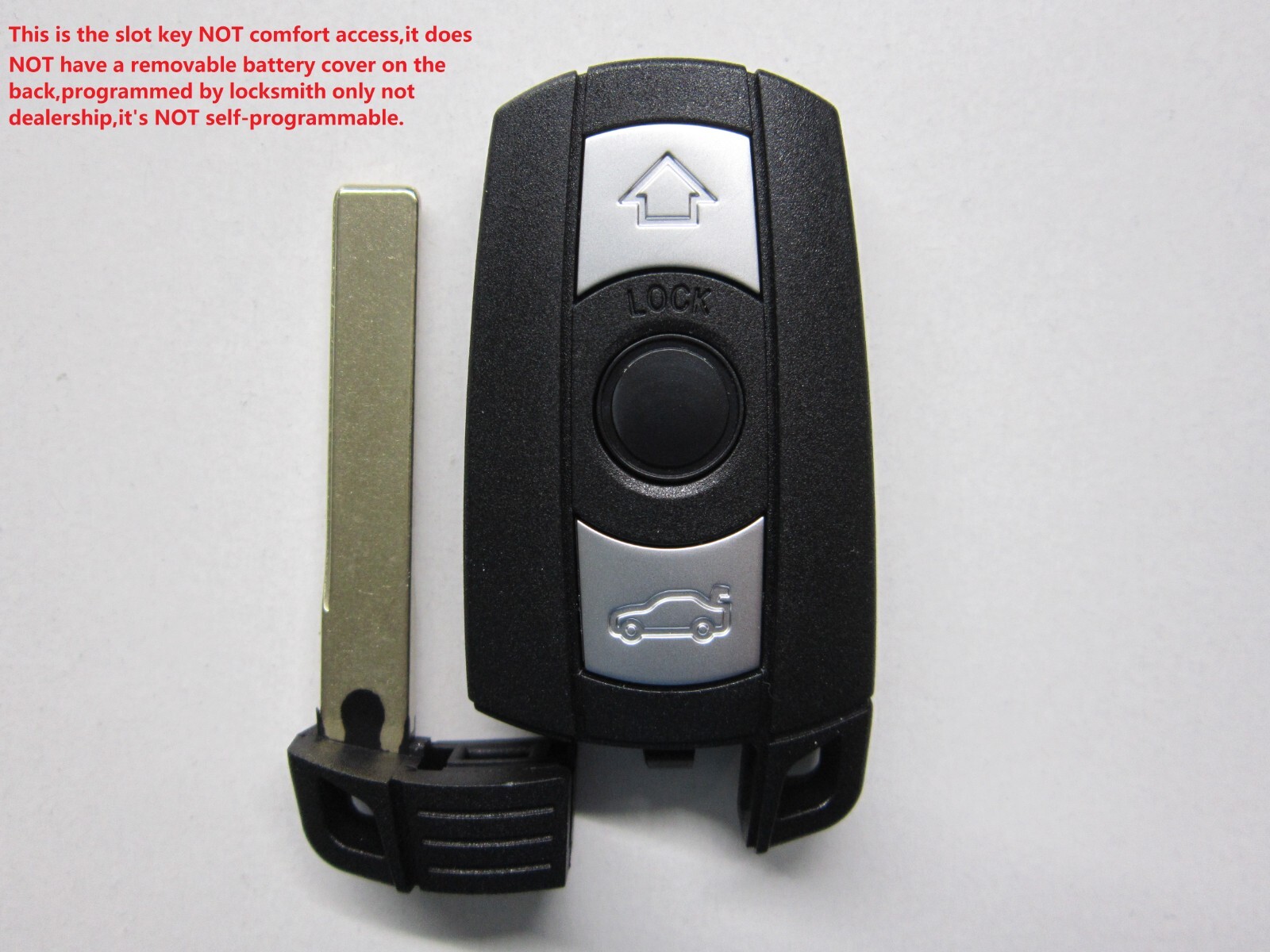 OEM BMW SMART KEY FOB KEYLESS REMOTE ALARM KR55WK49127 315Mhz UNLOCKED