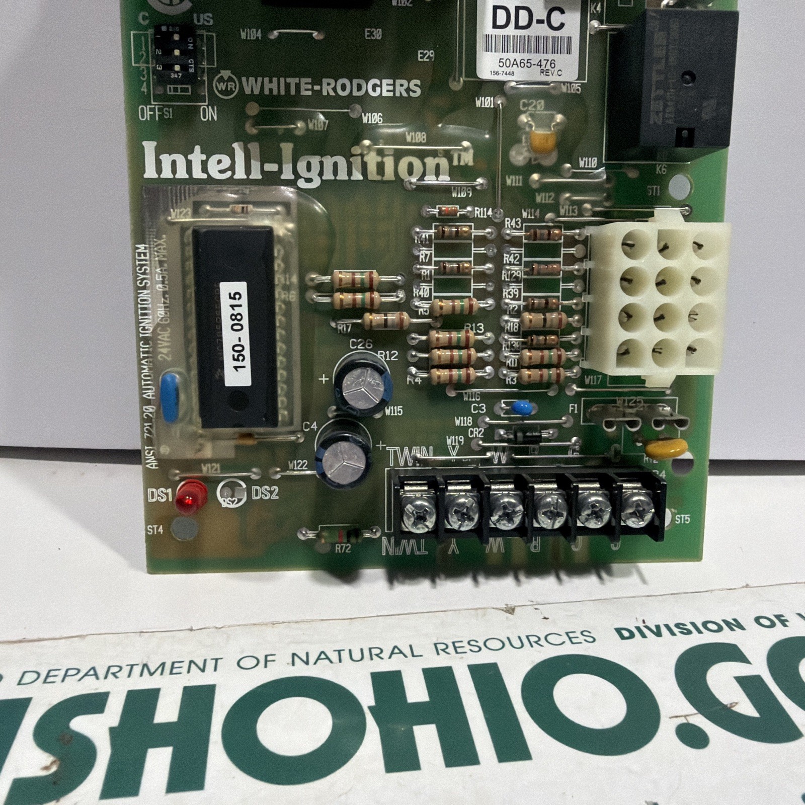 WHITE-RODGERS 50A65-476-08 CONTROL BOARD D341396P05