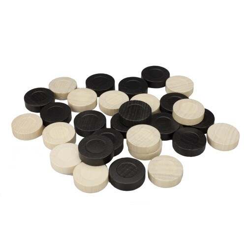 Pièces de Jeu de Backgammon - Pièce de Rechange Ou Jeu D'Echange - 28 MM