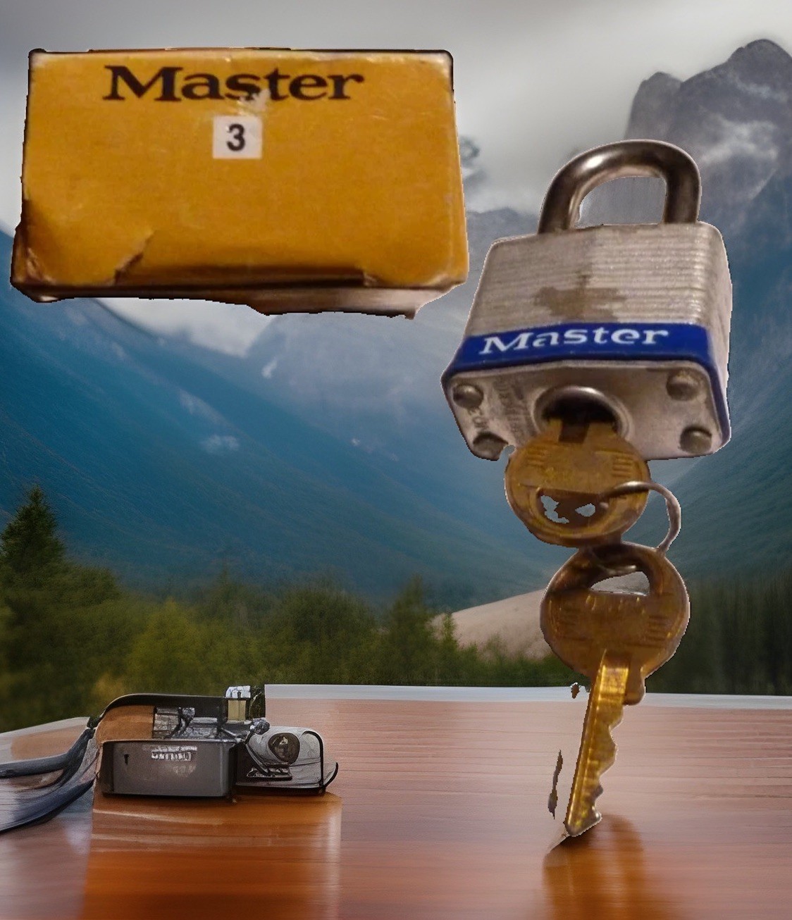 MASTER Padlock NEW in box No 3