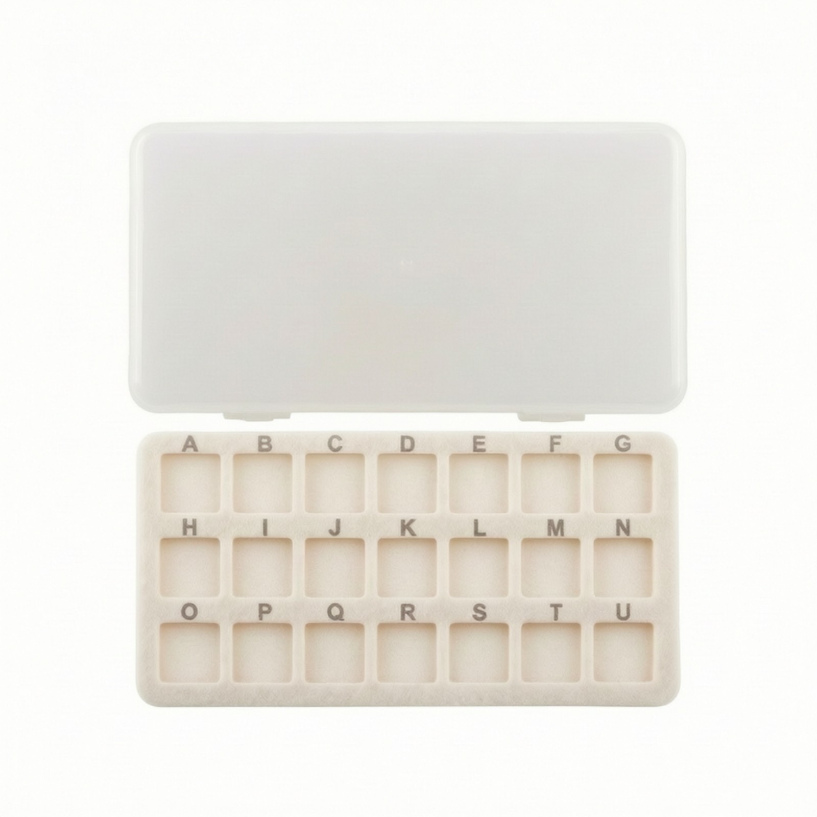 Bead Sorting Mat with Container Compact Crystal Felt Tray Secure for Workspace