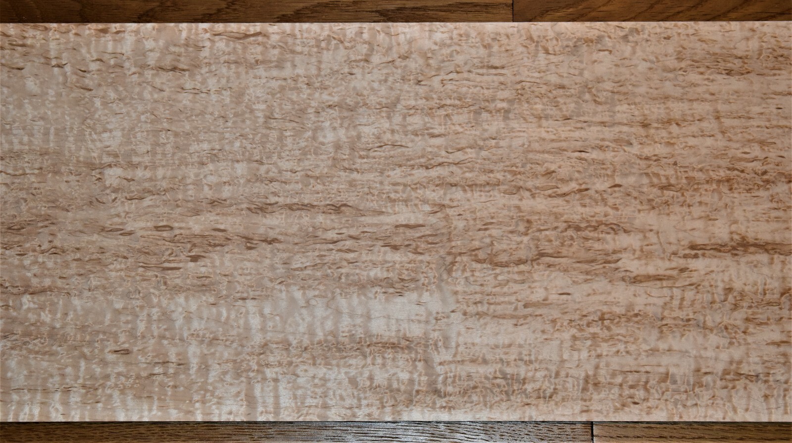 Heavy Figures Curly Quilted Soft Maple Lumber 22-15/16" x 9-1/2" x 1/8" Luthier