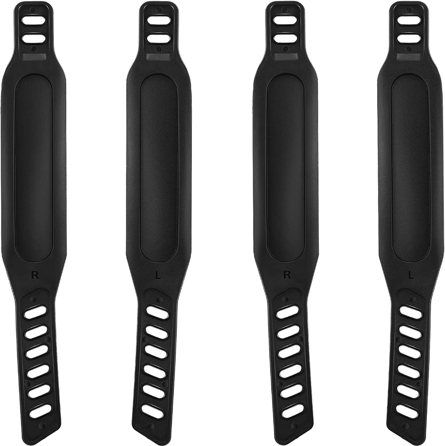 2 Pair Exercise Bike Pedal Straps Universal 1.7x12 Replacement Cycle Strap