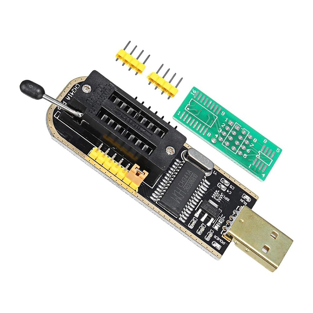 For CH341A USB Programmer with In Circuit Programming Capability for EEPROMs