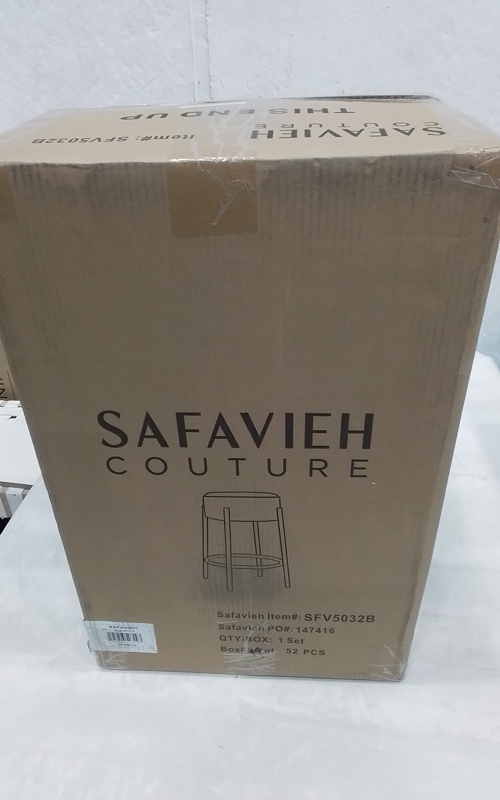Safavieh PAISLEIGH METAL COUNTER STOOL, Reduced Price 2172769070 SFV5032B