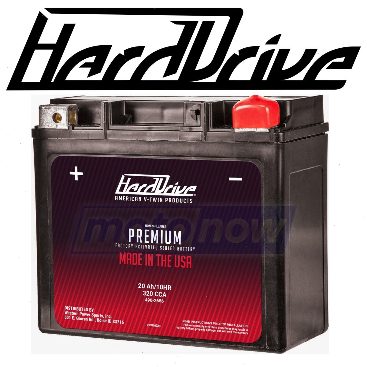 HardDrive Factory Activated Sealed Battery for 1988-1996 Harley Davidson gw