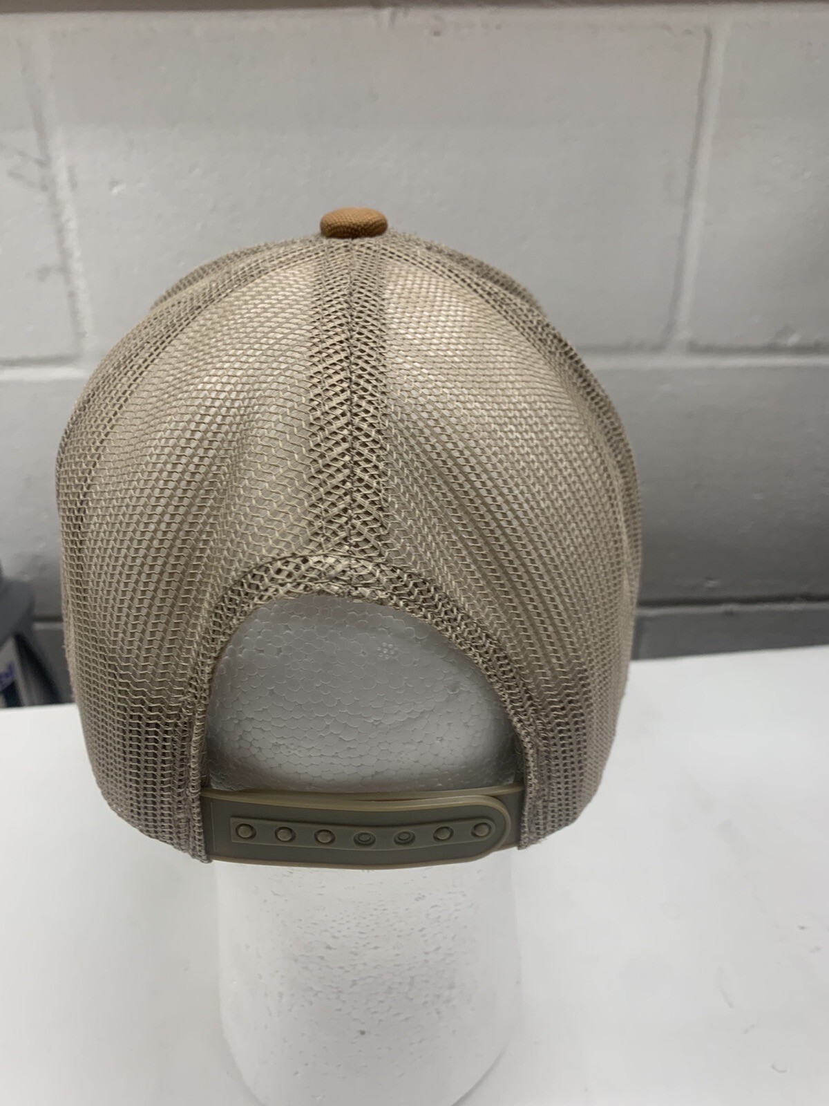 JEEP BROWN AND GOLD HAT