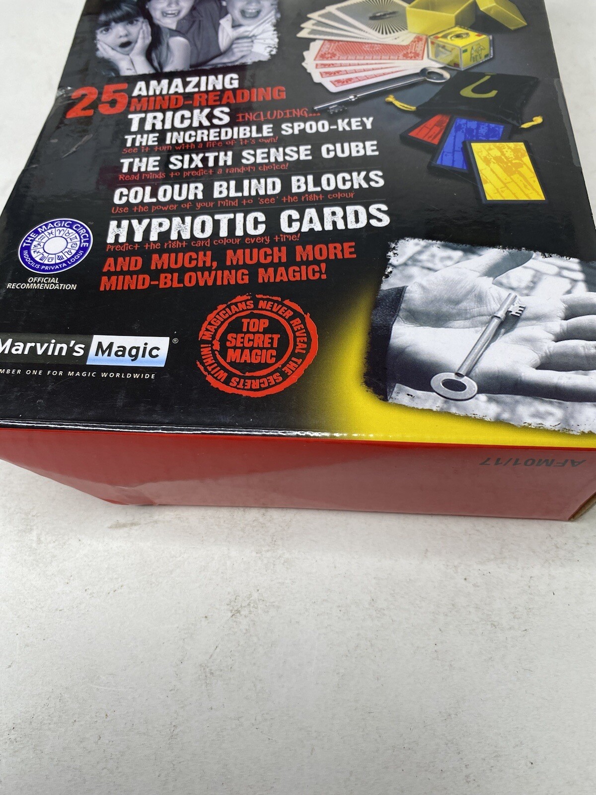 Magic Set Marvin’s Magic 25 Amazing Mind Reading Blowing Magic! Tricks Mentalism