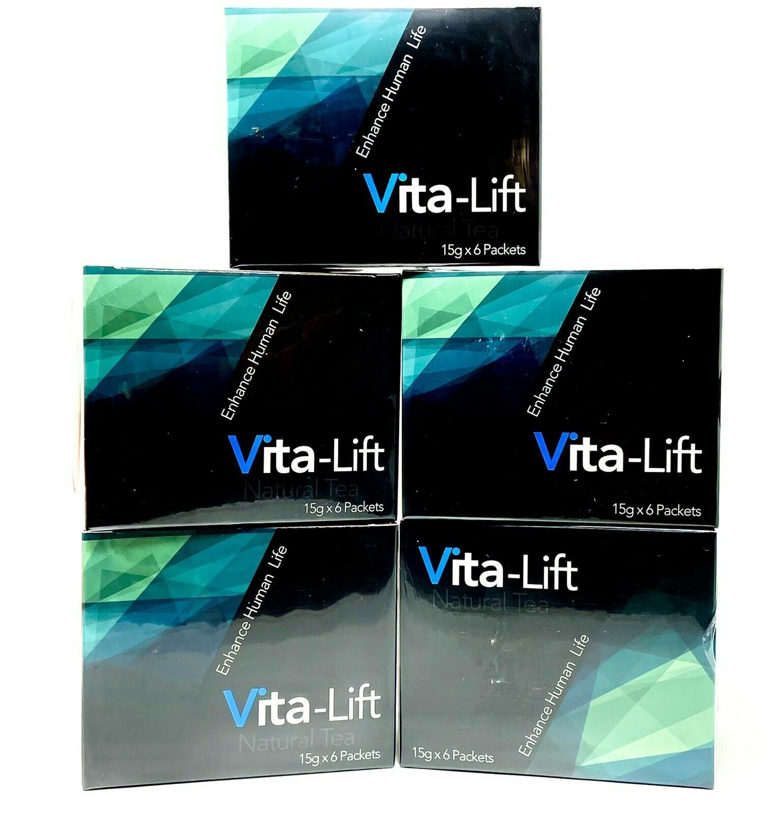 Vita-Lift Natural Herbal Tea 30 Packets FREE SHIPPING (Pack of 5)