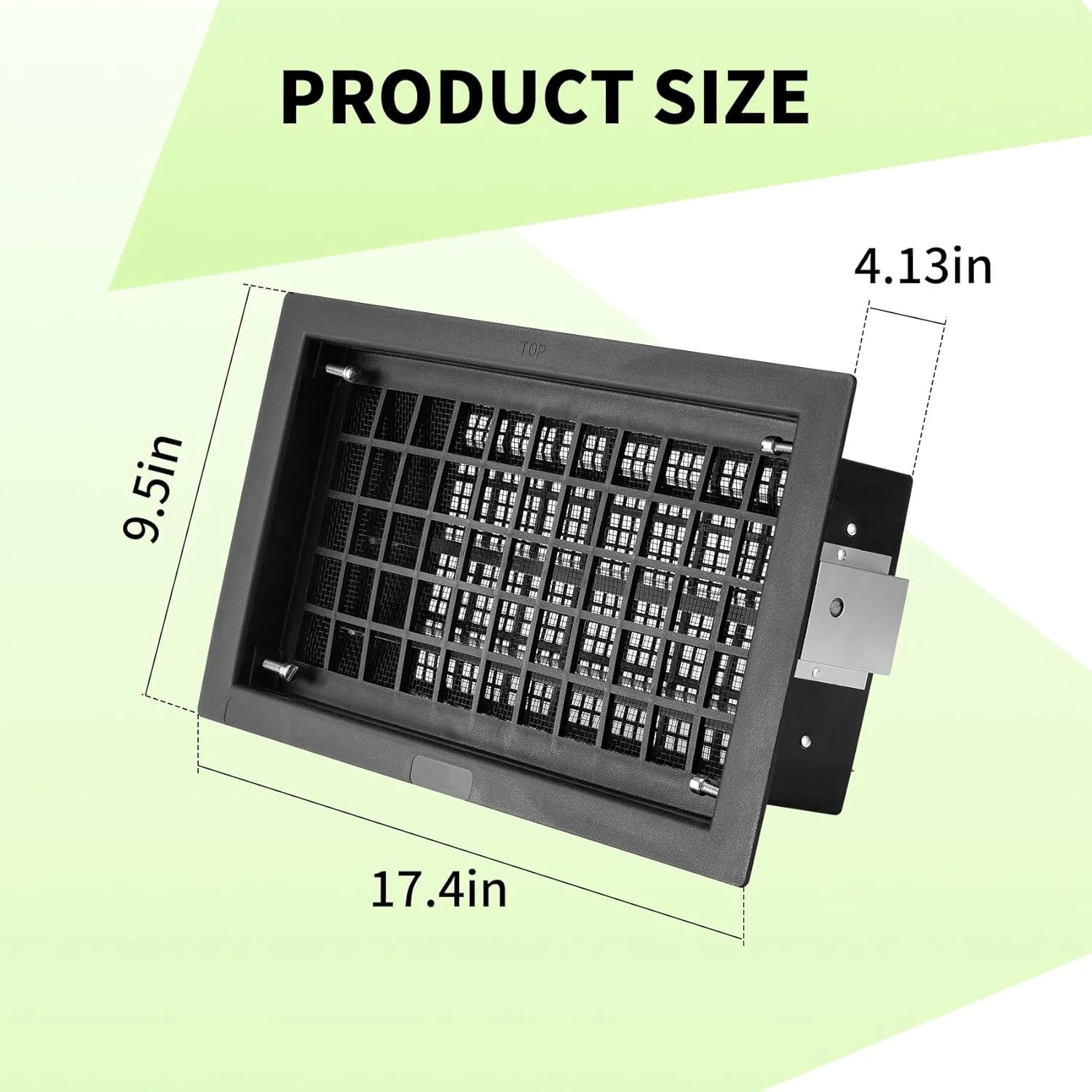 8" x 16" Automatic Foundation Vent for Ventilating Crawl Space Replacement Auto