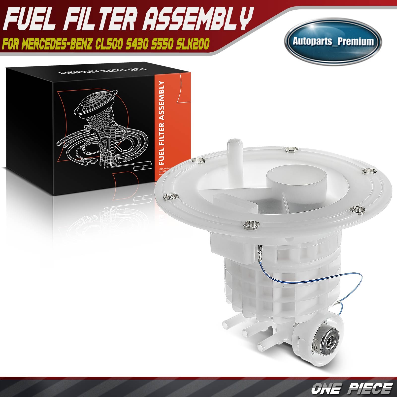 Fuel Filter for Mercedes-Benz CL500 CL550 CL600 S430 S500 S550 SLK200 SLK55 AMG