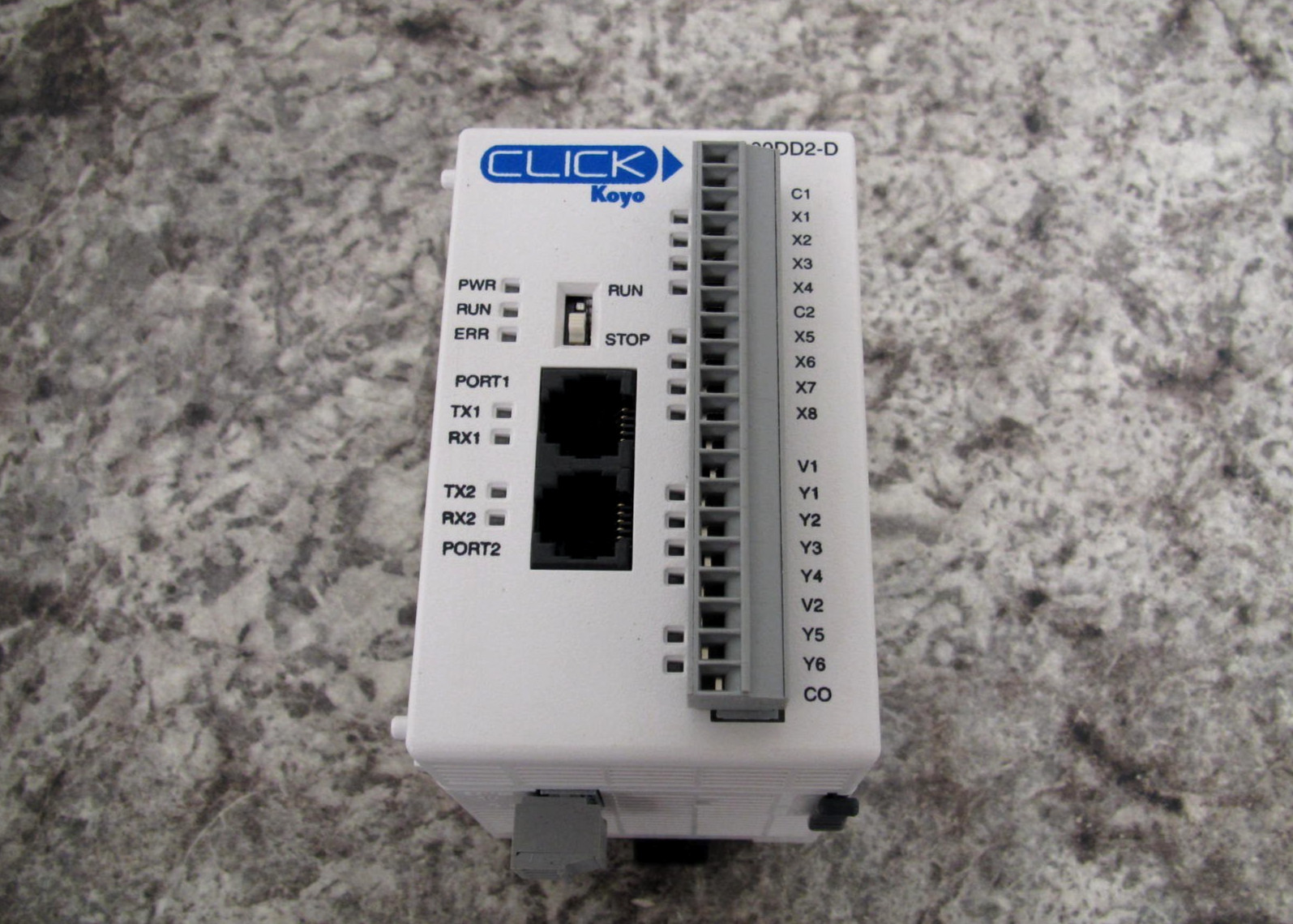 AutomationDirect / Koyo C0-00DD2-D CLICK PLC Programmable Controller Module Used