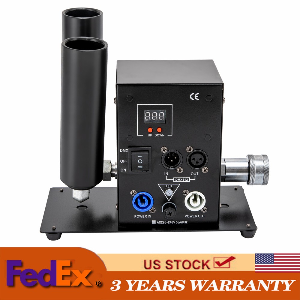 DJ Club Effect C02 Jet Machine Cryo DMX512 Co2 Party Cannon Fogger Smoke Gun