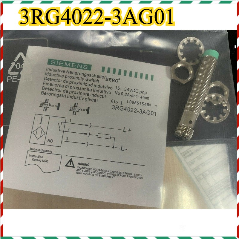1PC Siemens 3RG4022-3AG01 Proximity Sensor 3RG40223AG01 New fast shipping