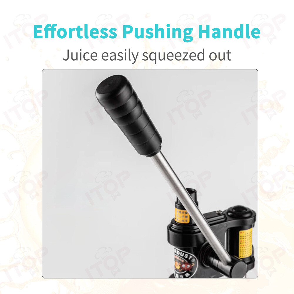 Manual Juicer Lemon Orange Jucer Squeezer Stainless Citrus Press Black