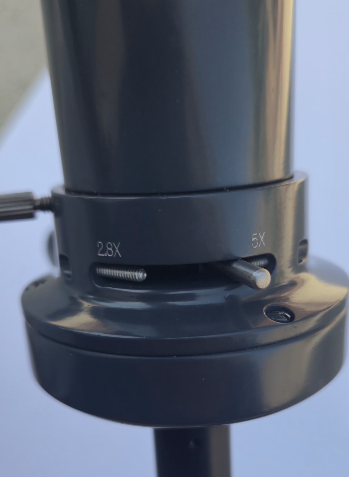 Balda Microscope Camera With Remvable 2.8X 5X Lens On Long Tube With Built-in.