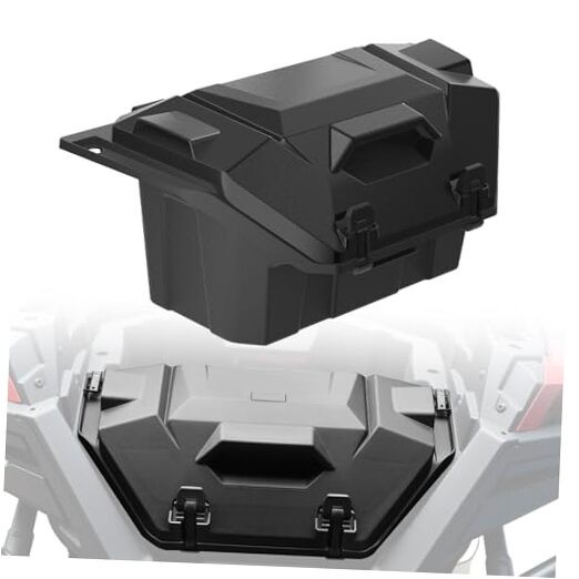 UTV Rear Cargo Storage Box for Polaris RZR PRO XP/XP4, Water Resistant 42QT