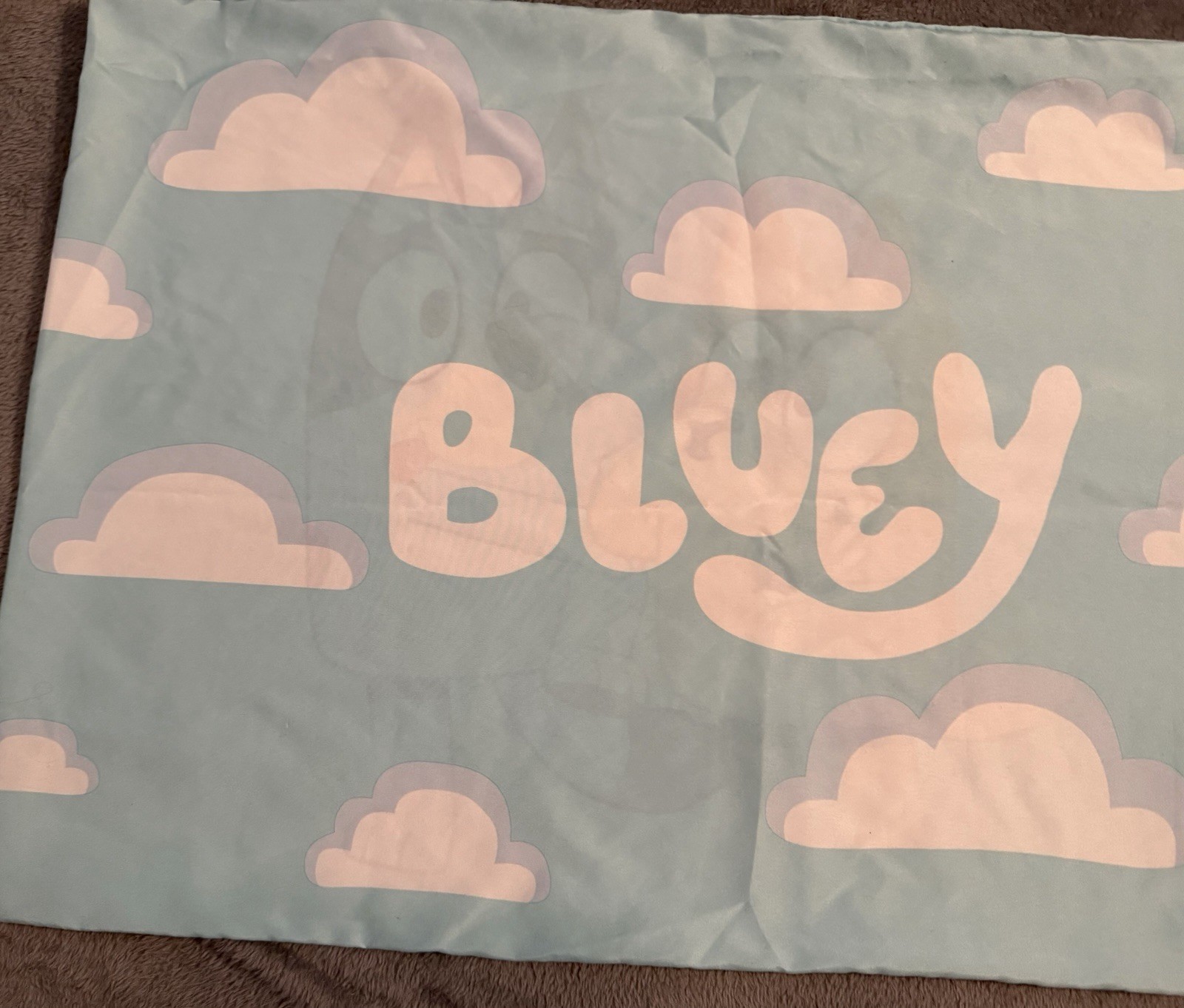 Bluey One Standard Size Pillowcase Bluey Bingo Multicolor