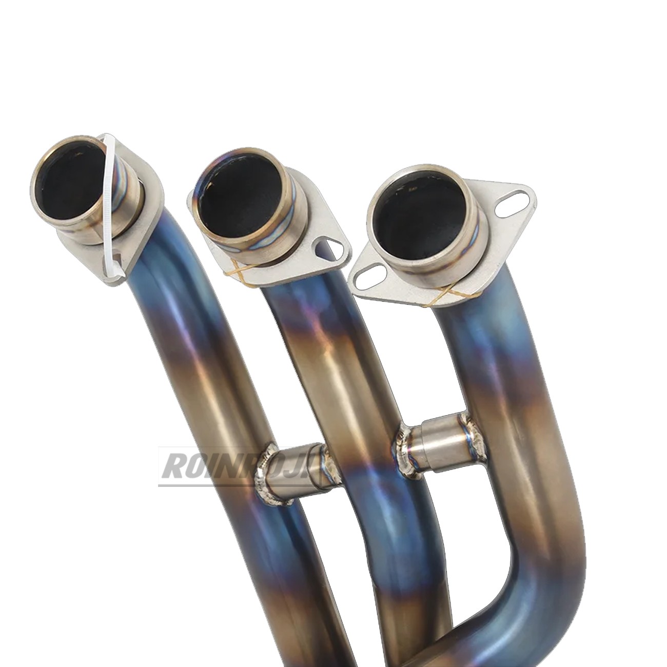 Slip For Triumph Daytona 675R 2006-2008 Exhaust Tips Header Titanium Link Pipe
