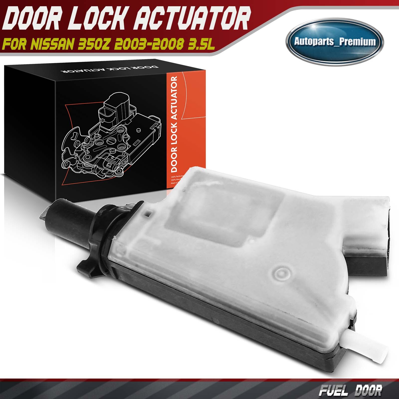 Fuel Filler Gas Door Lock Latch Realease Actuator for Nissan 350Z 2003-2008 3.5L