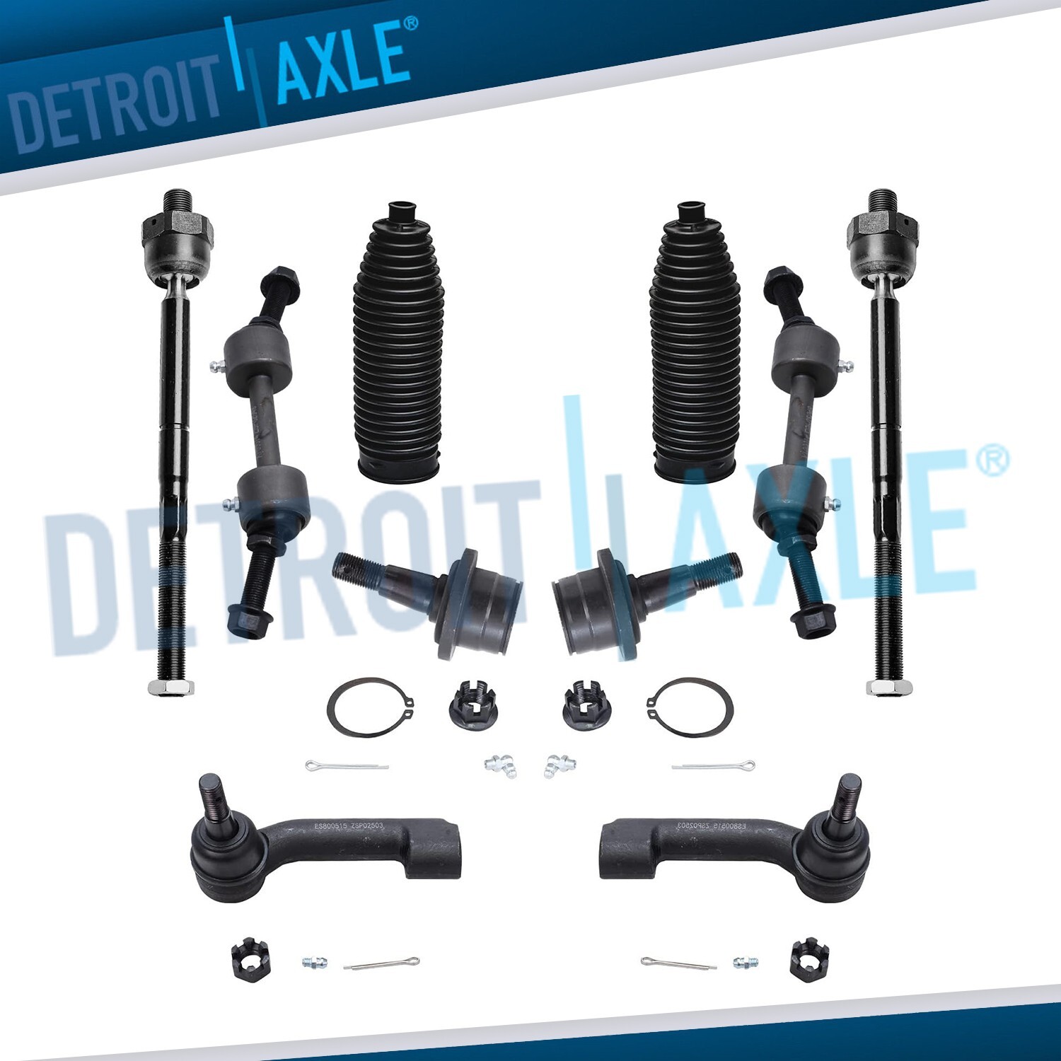 10pc Front Sway Bars Ball Joints Suspension Kit for Navigator Expedition F-150