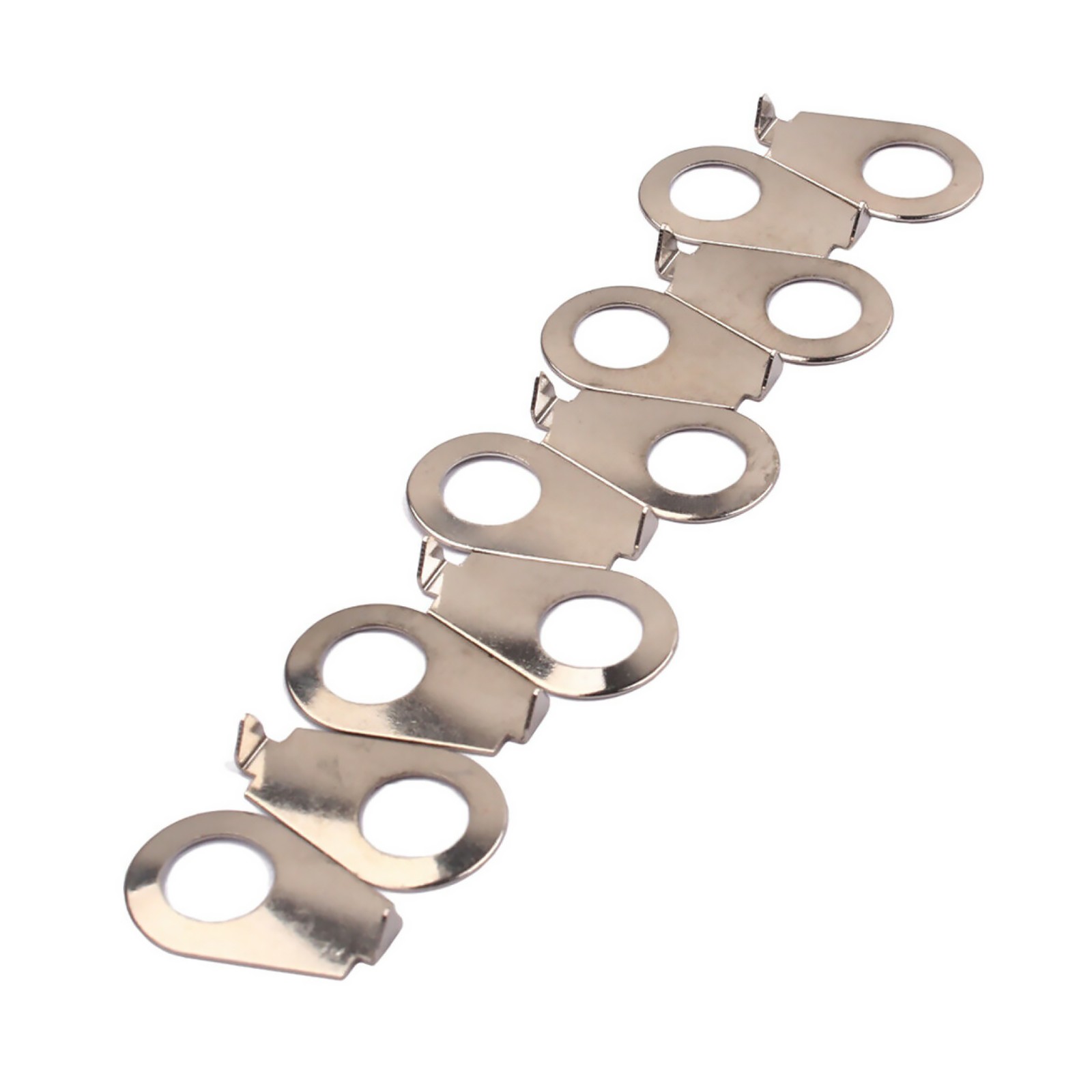 10Pcs Metal 8.5mm Guitar Knobs Pointer Plate Washer Knob Position Indicator