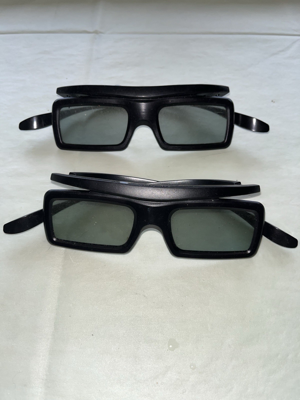 Sony TDG-BR250 Active 3D Glasses Black Rechargeable - Lot of 2