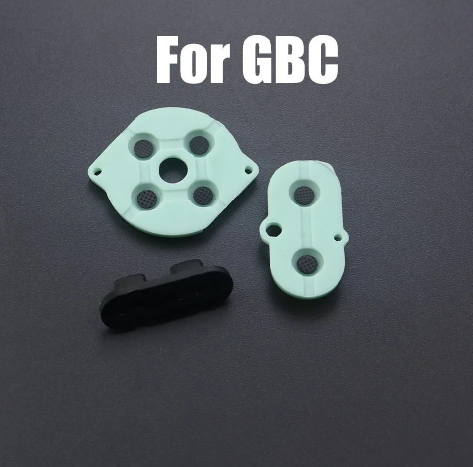 Game Boy Color Replacement Start/Select Button Pads - Silicone Rubber Conductive
