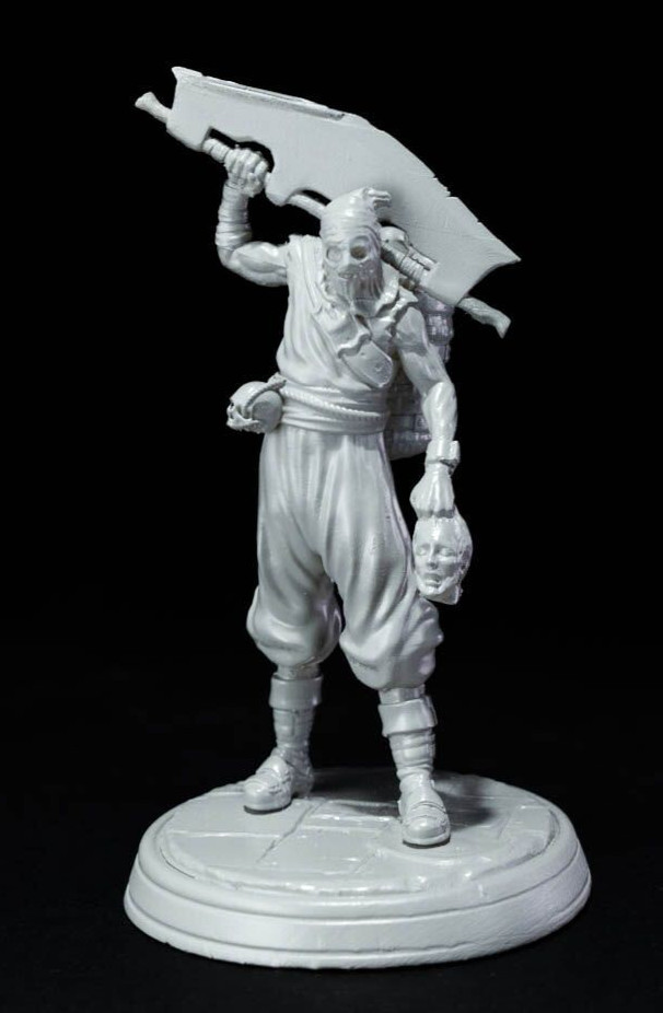 DnD Borneo Killer Mini 32mm Scale (unpainted) TTRPG