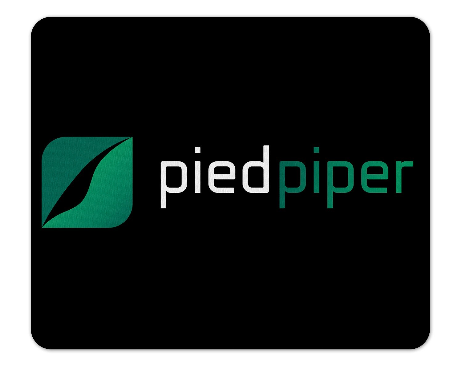 Pied Piper Updated Logo 1/8" Thick Mousepad